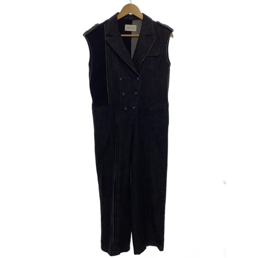 ANDREA&Co.◇24SS/オールインワン/S/コットン/BLK/anmi-YK24SS06 