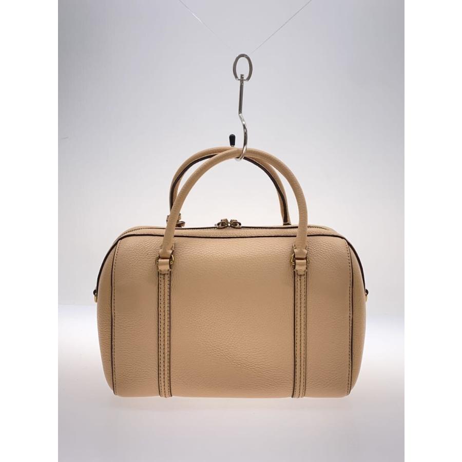 TORY BURCH◇トートバッグ/--/BEG/無地/10008684// : セカンド