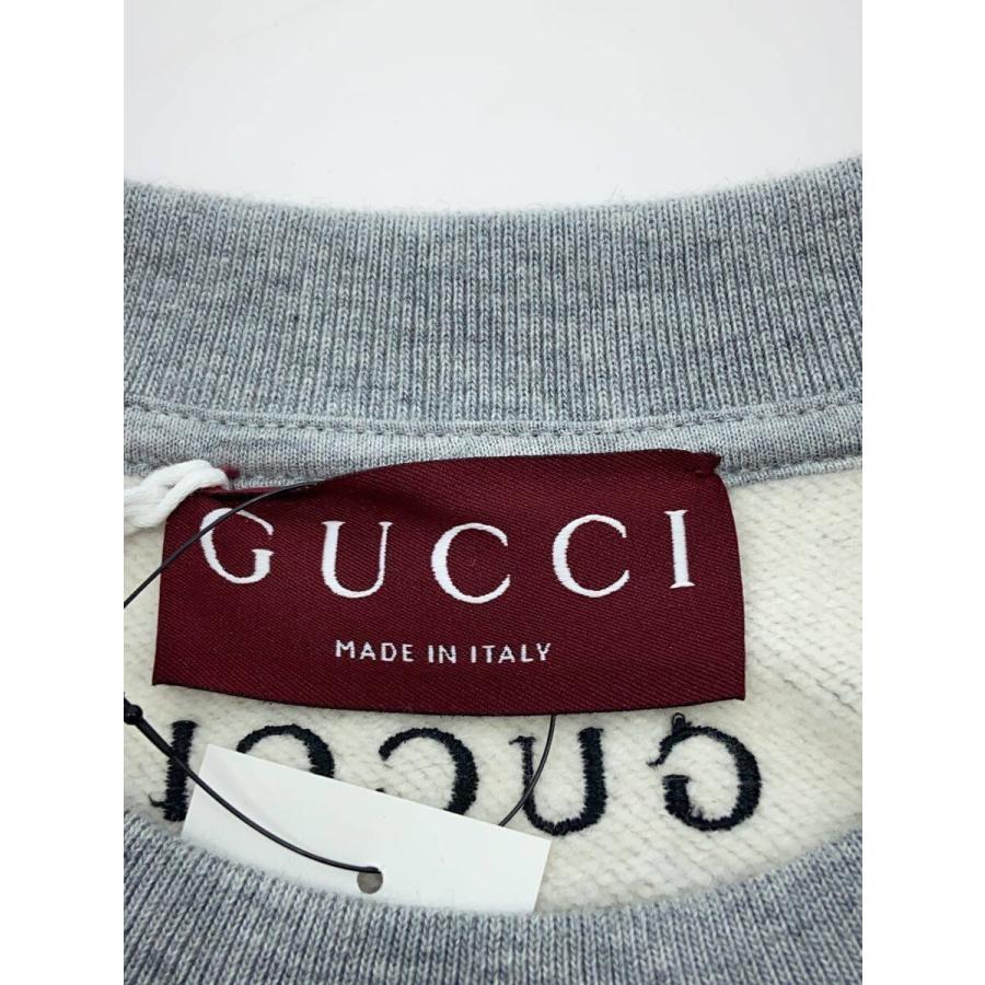 GUCCI◇スウェット/M/コットン/GRY/848737 XJHTK 【公式通販】
