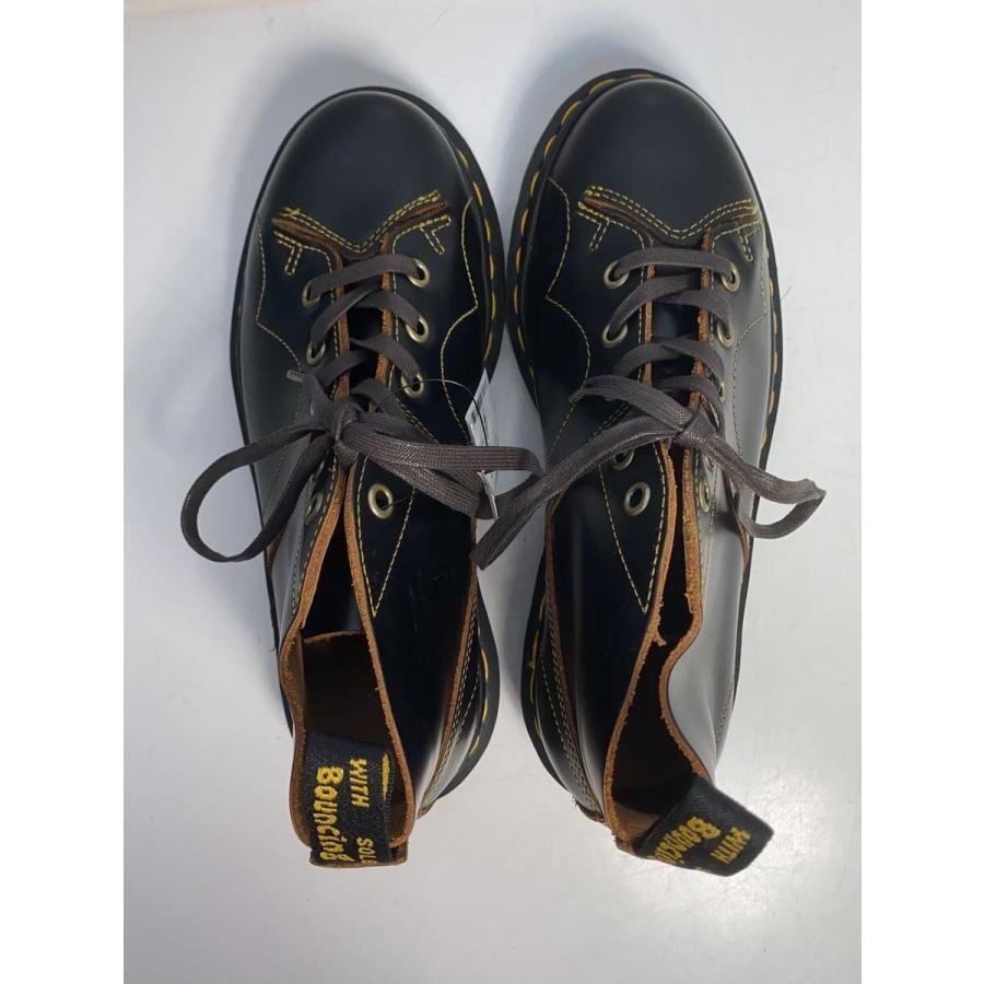Dr.Martens◇モンキーブーツ/レースアップブーツ/UK3/BLK/レザー