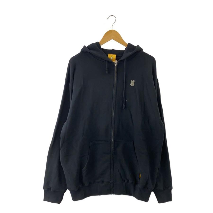 FR2◇ジップパーカー/XL/コットン/BLK// : セカンドストリートYahoo!店 