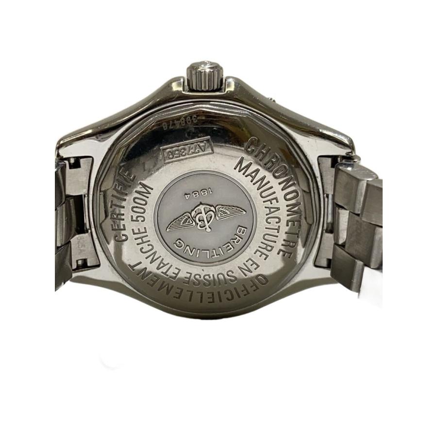 BREITLING◆逆回転防止付回転ベゼル/コルトオーシャンヌ/クォーツ/アナログ/ステンレス/A77350//の画像