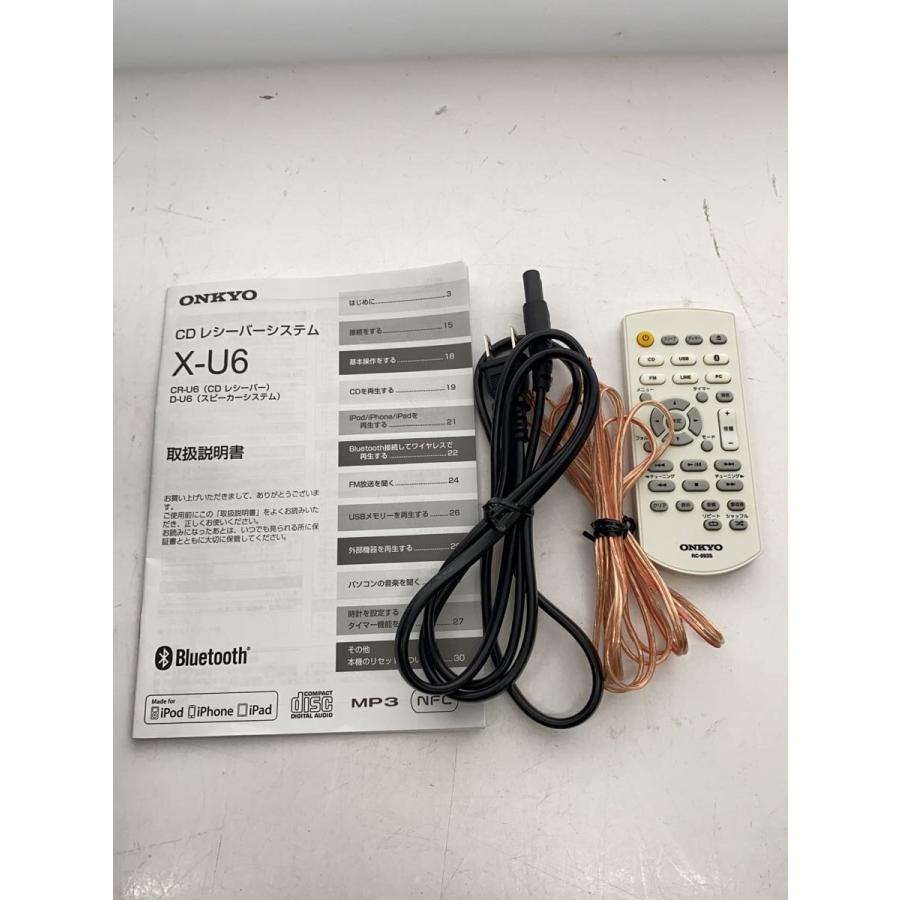 ONKYO◇ミニコンポ X-U6(B) [ブラック] 本体型番CR-U6 : セカンド 
