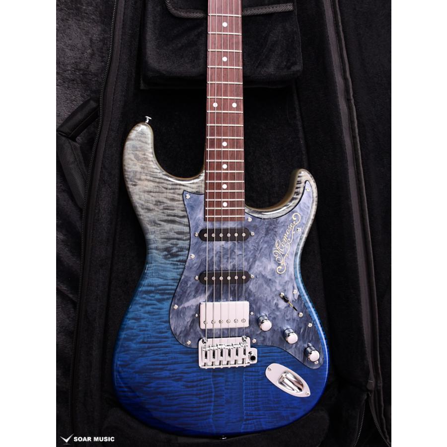Momose モモセ MC-MV-FT/NJ EQS BLU-GRD ブルーグラデーション ブルーブラックPG プレミアム・モデル エレキギター #20161 約3.9kg |  | 01