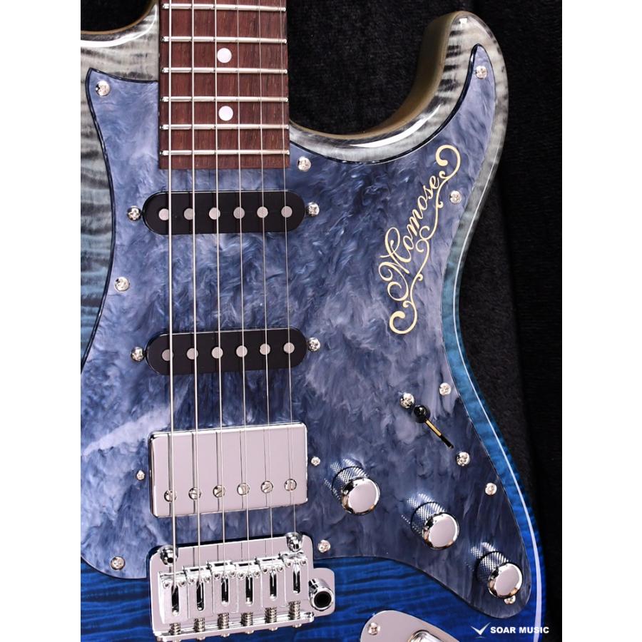 Momose モモセ MC-MV-FT/NJ EQS BLU-GRD ブルーグラデーション ブルーブラックPG プレミアム・モデル エレキギター #20161 約3.9kg |  | 03