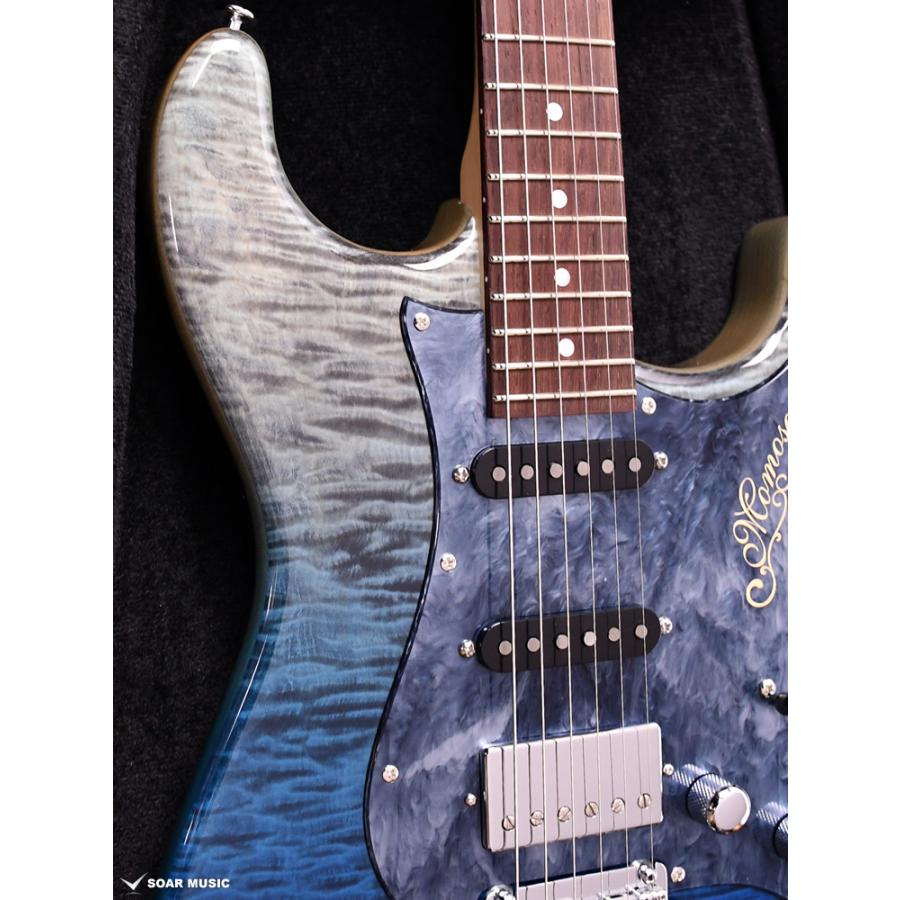 Momose モモセ MC-MV-FT/NJ EQS BLU-GRD ブルーグラデーション ブルーブラックPG プレミアム・モデル エレキギター #20161 約3.9kg |  | 04