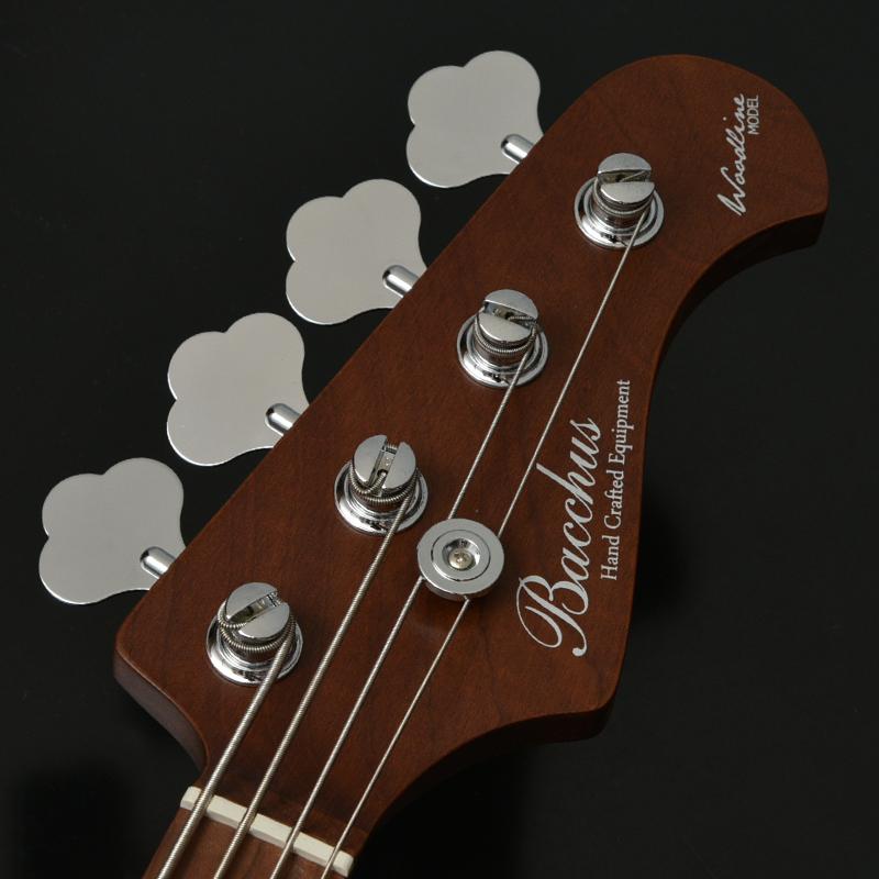 ベース Bacchus WL-JB4 R/STR Bacchus（バッカス） WL4-STD/RSM ローステッドメイプルネック採用