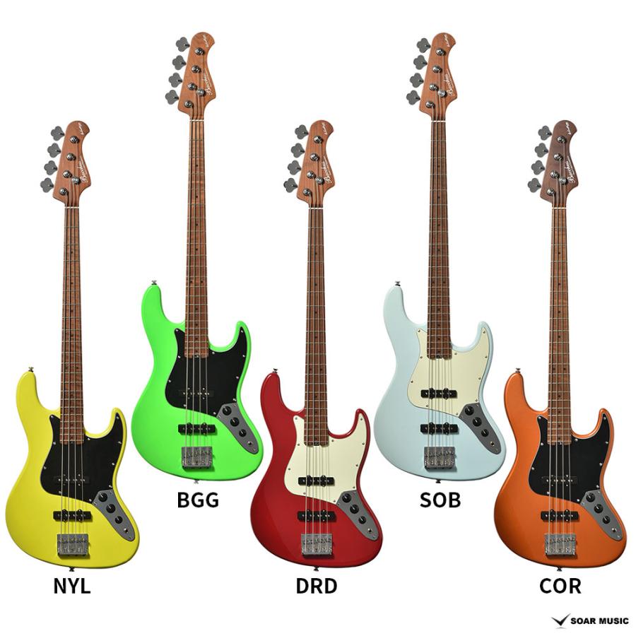 Bacchus（バッカス） WL4-STD/RSM ローステッドメイプルネック採用