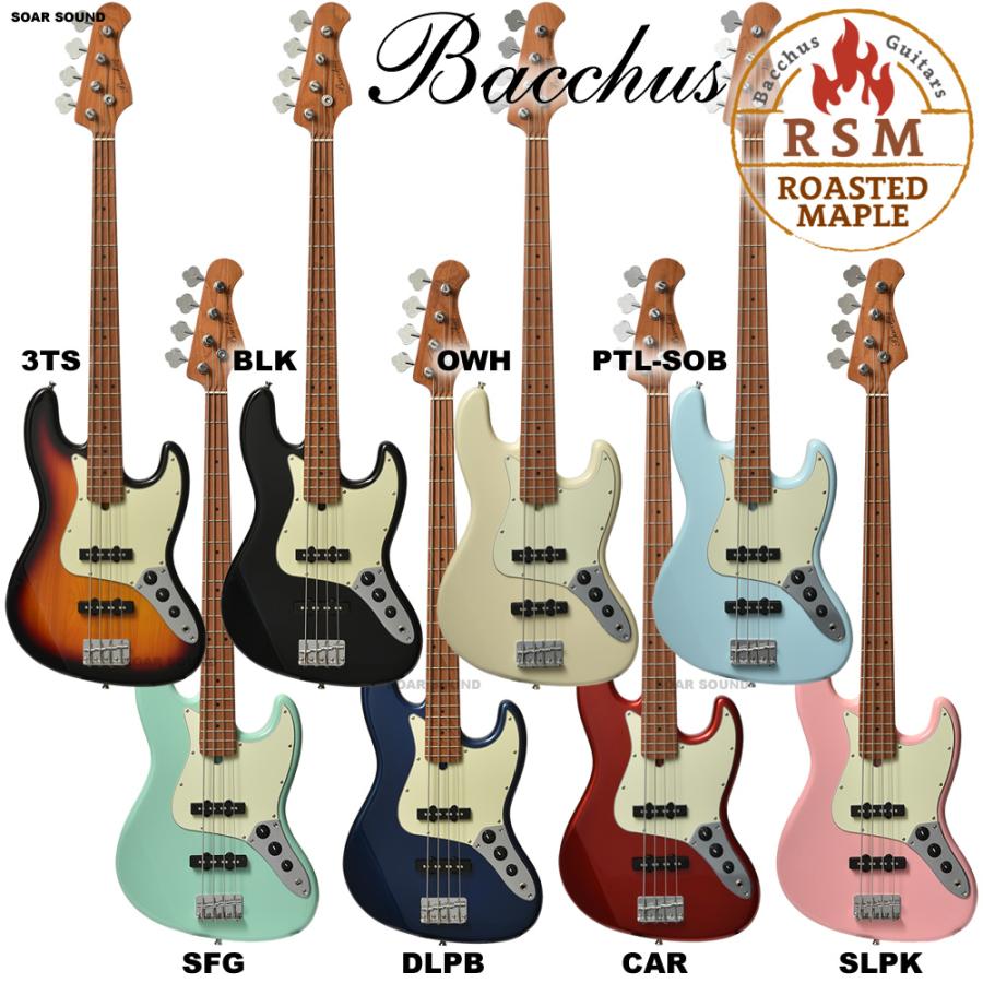 Bacchus バッカス BJB-1-RSM/M エレキベース ローステッド