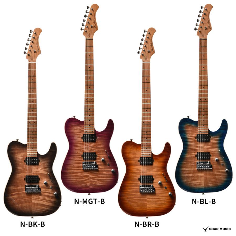 Bacchus バッカス TAC24 FMH-RSM/M ローステッドメイプルネック Bacchus バッカス TAC24 FMH-RSM/M ローステッドメイプルネック