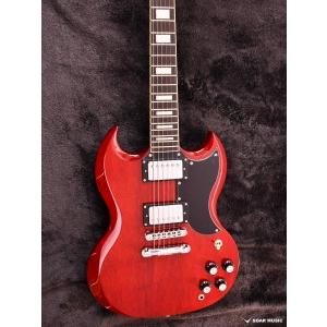 【アウトレット】Bacchus MARQUIS-STD A-RED レッド #GI09568 約3.3kg エレキギター グローバルシリーズ SGタイプ バッカスの画像