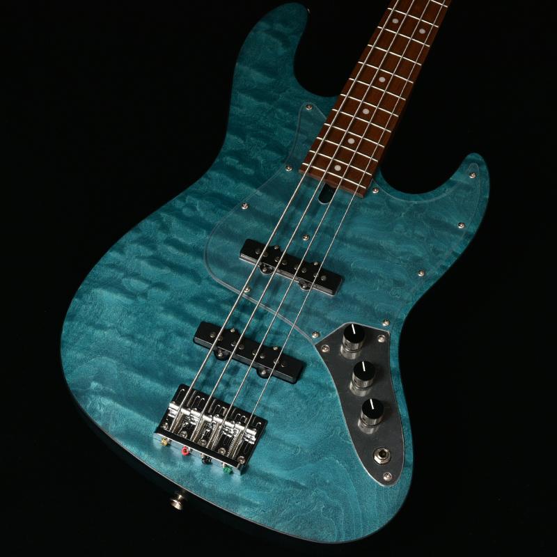 キルトメイプルトップ　フレットレスベース Bacchus（バッカス） WL4-QM RSM/M JTシリーズ エレキベース Japan