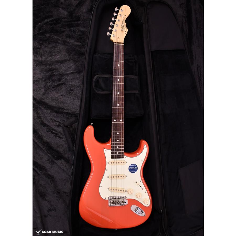 最安値　momose MC2-STD/R ストラト Momose モモセ MC2-STD/R SFFR(See-through faded Fiesta Red) S/N