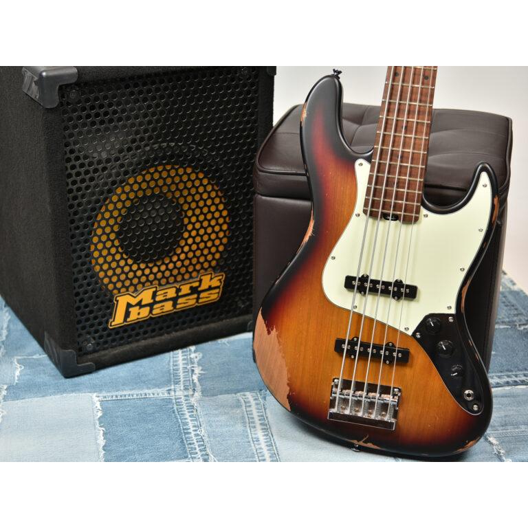 Bacchus Jazz Bass サンバーストブラックエイジド加工 Bacchus Jazz Bass サンバーストブラックエイジド加工