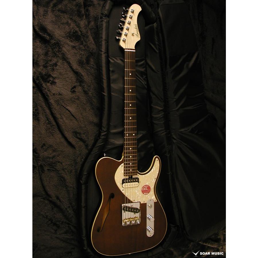 Bacchus（バッカス） T-HOLLOW セミホロー 国産 エレキギター