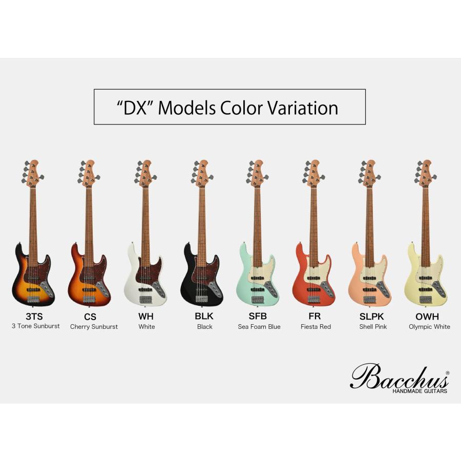 Bacchus（バッカス） Bacchus WJB5-1DX-AC RSM/M アクティブ 5弦ベース