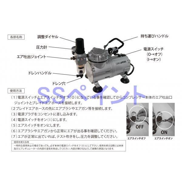 エアテックス(AIRTEX) コンプレッサー APC-001R2 : SSペイント エアテックス(AIRTEX) コンプレッサー APC-001R2 : SSペイント
