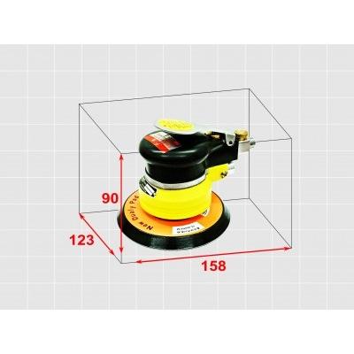 コンパクトツール 914L 非吸塵式ダブルアクションサンダー エアツール