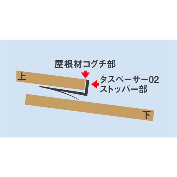 セイム タスペーサー02 500個入/茶 : se-tasu02-br : SSペイント 