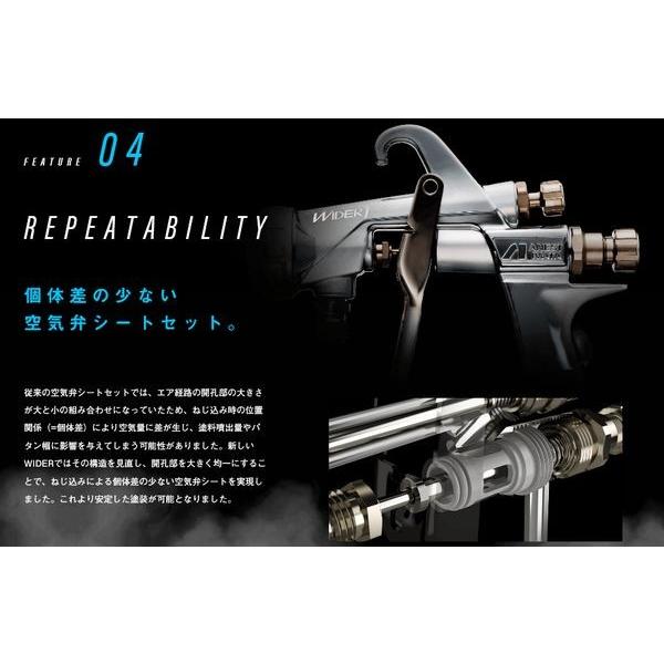 アネスト岩田（イワタ）スプレーガン WIDER2シリーズ WIDER2-20R1S 吸