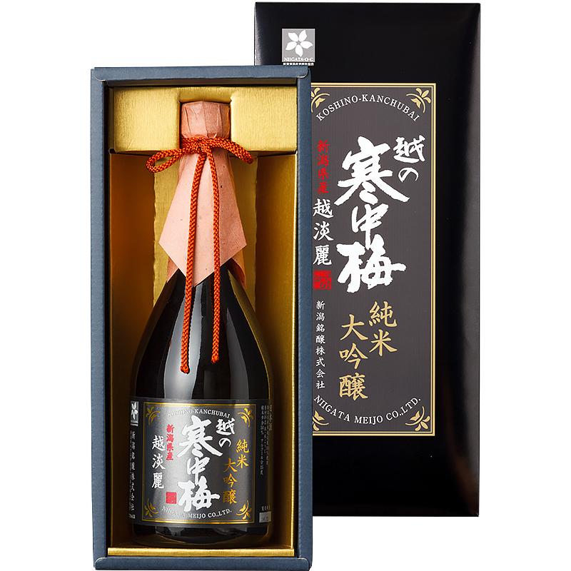 寒中梅 越淡麗 純米大吟醸 720ml KK-1 新潟 日本酒 地酒 高級 辛口 すっきり ギフト 贈答用 人気 おすすめ | 