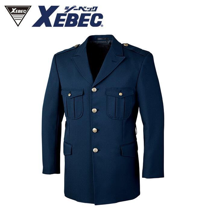 4ッ釦ジャケット(ノーフォーク仕様) 18100 ジーベック XEBEC AS〜B3L (社名ネーム一か所無料) 18100 4ッ釦ジャケット(ノーフォーク仕様) XEBEC ジーベック 警備服