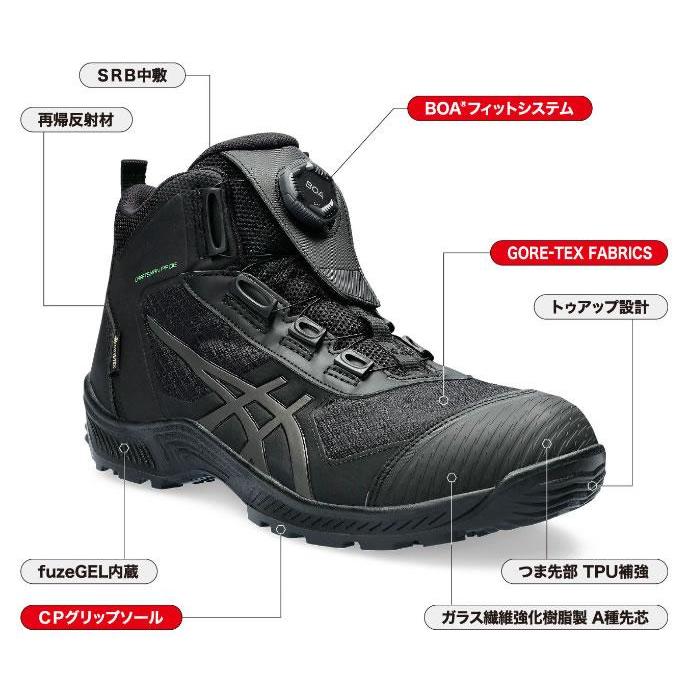 CP604 G-TX BOA ウィンジョブ ハイカットBOAタイプ 送料無料