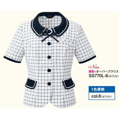 SS770L 美形オーバーブラウス 神馬本店（selectstage）事務服・制服5号