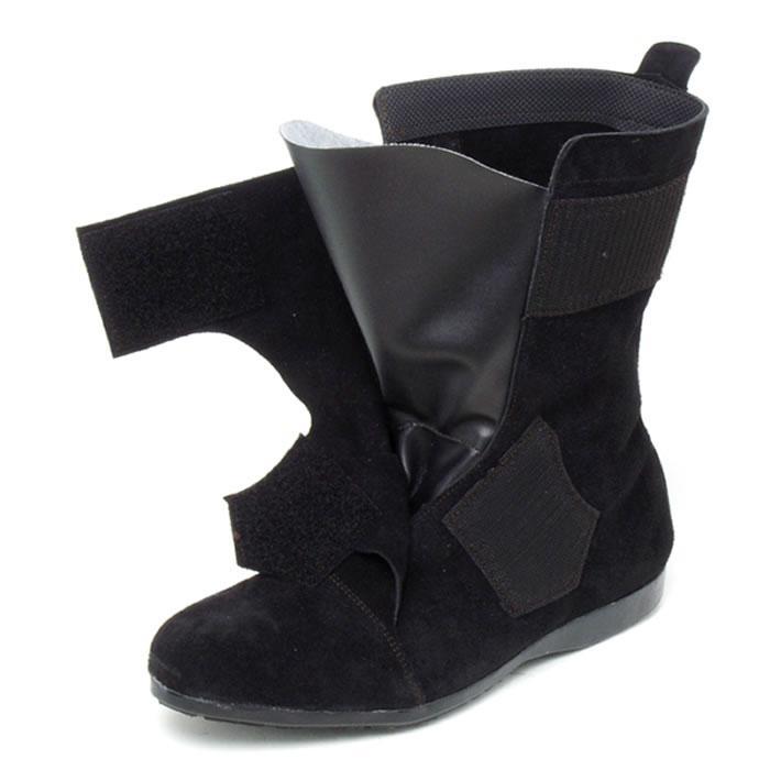 技黒騎士ブラック 高所作業用安全靴 青木産業 JIS規格L種 国産品