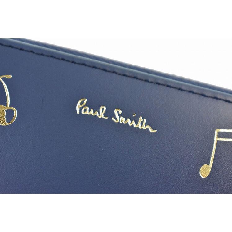 Paul Smith（ポール・スミス） 財布 長財布 レディース ネイビー