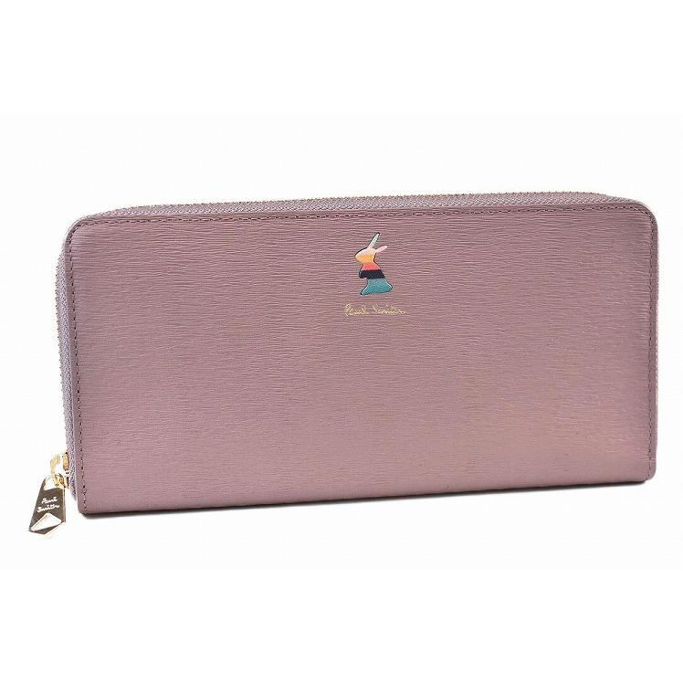 Paul Smith ポールスミス マーケトリーバニー 長財布 ラウンドジップ Paul Smith（ポール・スミス） 長財布 レディース ブランド マーケ