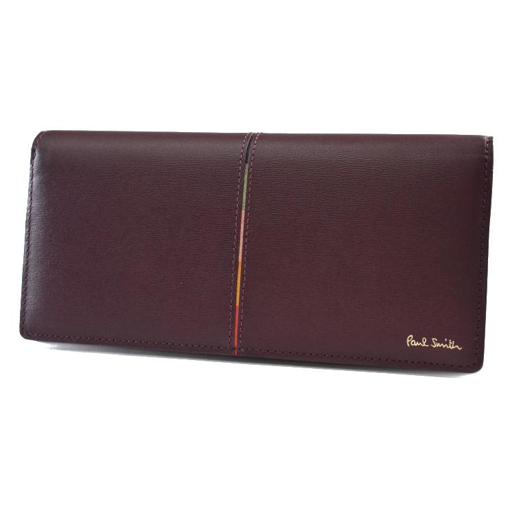 Paul Smith ポールスミス 長財布 財布 レディース ブランド ワイン 