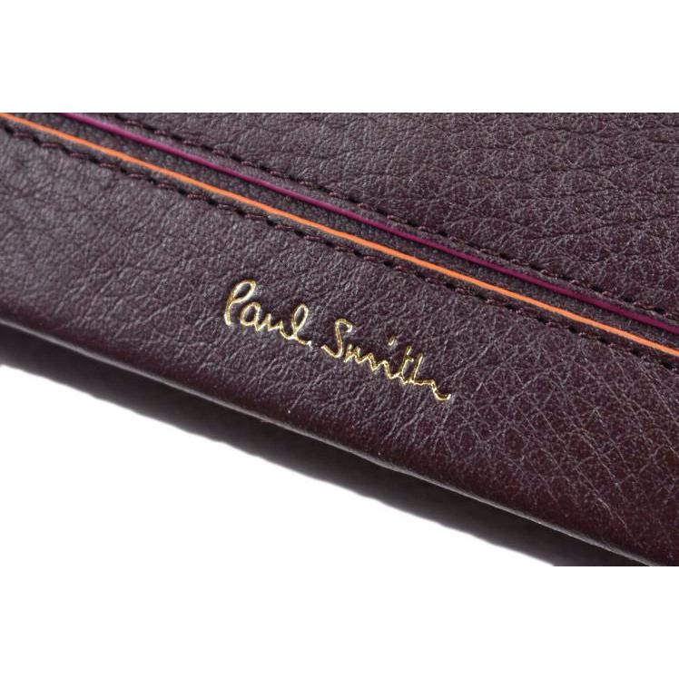 新品✨ポールスミス✨Paul Smith✨長財布✨コントラストエッジ✨かぶせ Paul Smith（ポール・スミス） 長財布 財布 かぶせ レディース
