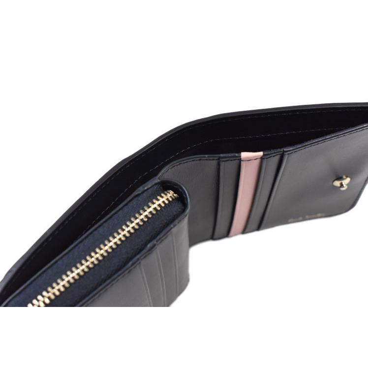 Paul Smith（ポール・スミス） 財布 レディース 二つ折り ラウンド