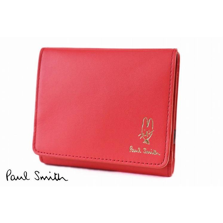 ポールスミス 二つ折り 財布 コンパクト レディース ブランド Paul Smith バルーン バニー エンボス 専用箱付 うさぎ ラビット 赤 レッド 女性 婦人 本革 15 W86 Selectshop Season 通販 Yahoo ショッピング
