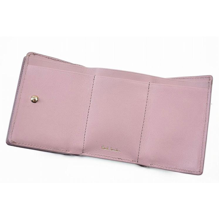 Paul Smith（ポール・スミス） ミニ財布 三つ折り 財布 コンパクト