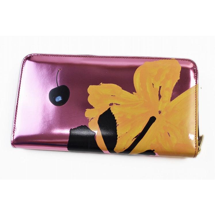 シニアファッション ポールスミス ダークブラウン メタリックプリント