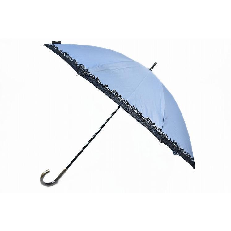 アナスイ 日傘 レディース ブランド ANNA SUI ドット レース バタフライ バード 刺繍 スモーキーブルー 47cm 晴雨兼用 遮光 遮熱 :16-q0550:Selectshop season 通販 アナスイ 日傘