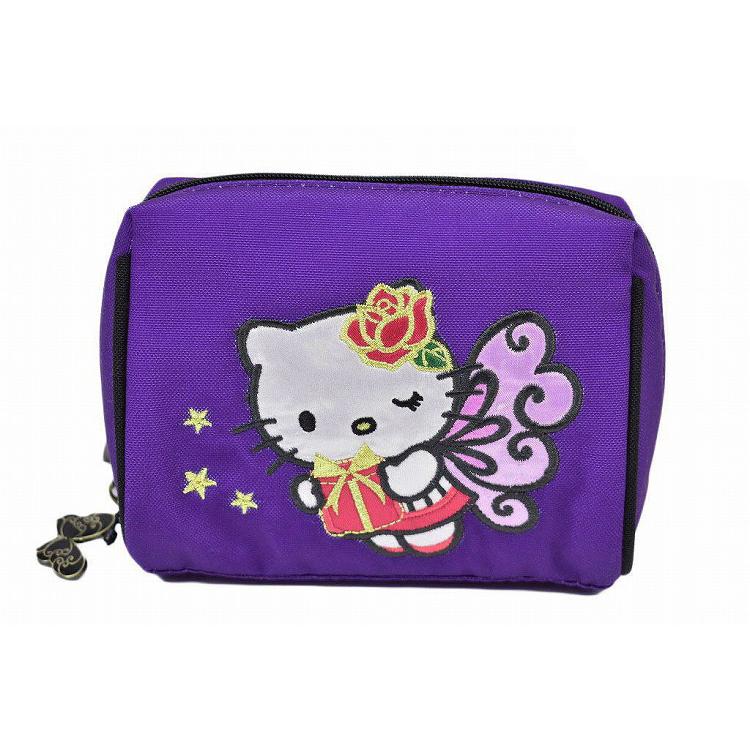 アナスイ ポーチ レディース ブランド Anna Sui Hello Kitty コラボ 刺繍 アップリケ 紫 パープル 系 女性 婦人 16 W7003 Selectshop Season 通販 Yahoo ショッピング