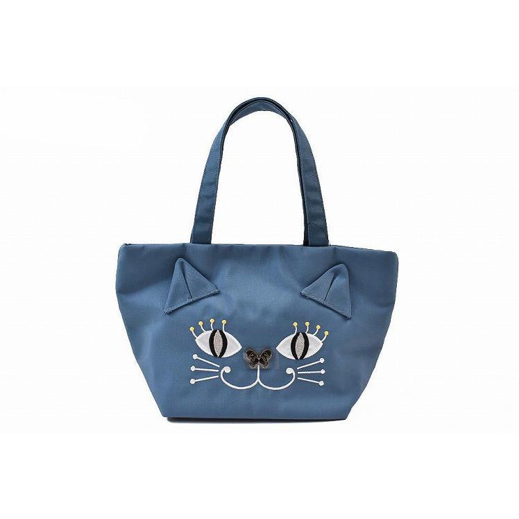 豪華 アナスイ Anna Sui エコバッグ トートバッグ 折りたたみ コンパクト ショッピングバッグ ブランド プレゼント 猫 キャット ポータブルwithモウモウ Fucoa Cl