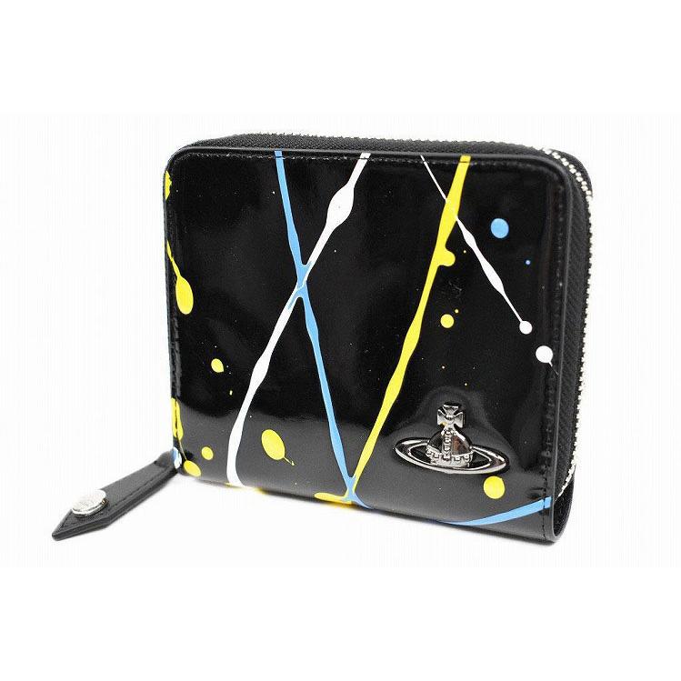 ヴィヴィアン ウエストウッド 財布 二つ折り ラウンドファスナー レディース ブランド Vivienne Westwood エナメル 箱無 黒 ブラック イエロー 女性 婦人 本革 17 W6471 Selectshop Season 通販 Yahoo ショッピング