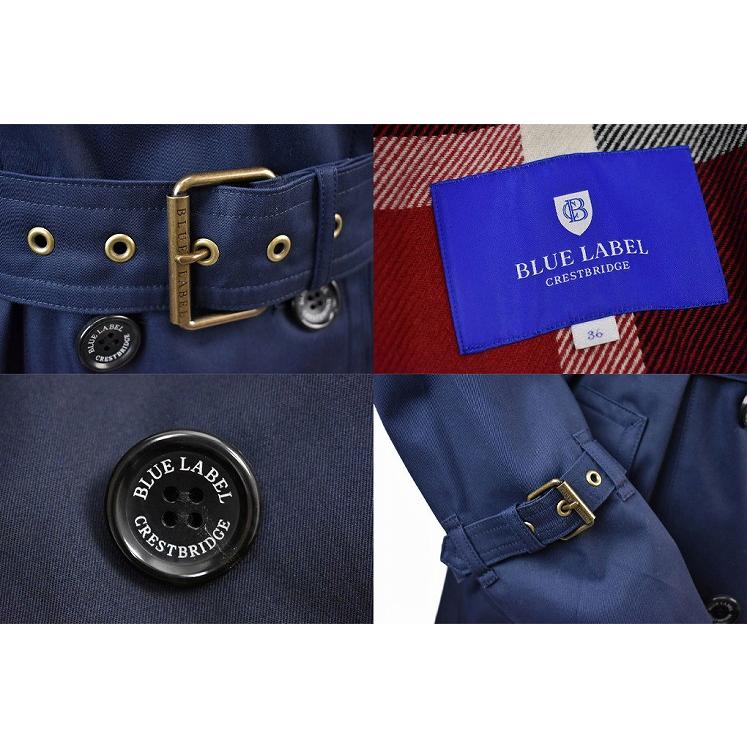 新品　ブルーレーベルクレストブリッジ　ライナー付トレンチコート　撥水　赤　L 中古・古着通販】BLUE LABEL CRESTBRIDGE (ブルーレーベル