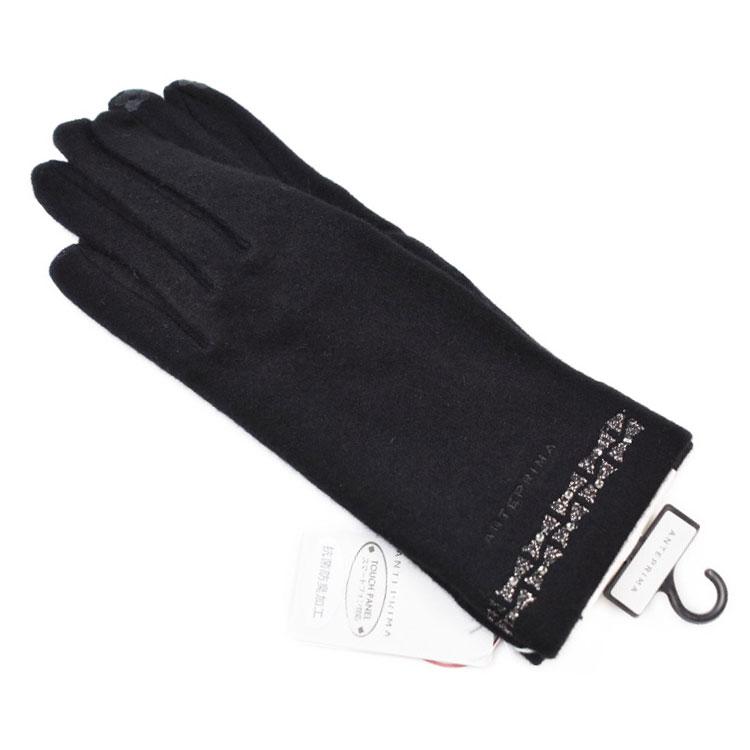 ANTEPRIMA（アンテプリマ） 手袋 レディース ウール カシミヤ混 ライン