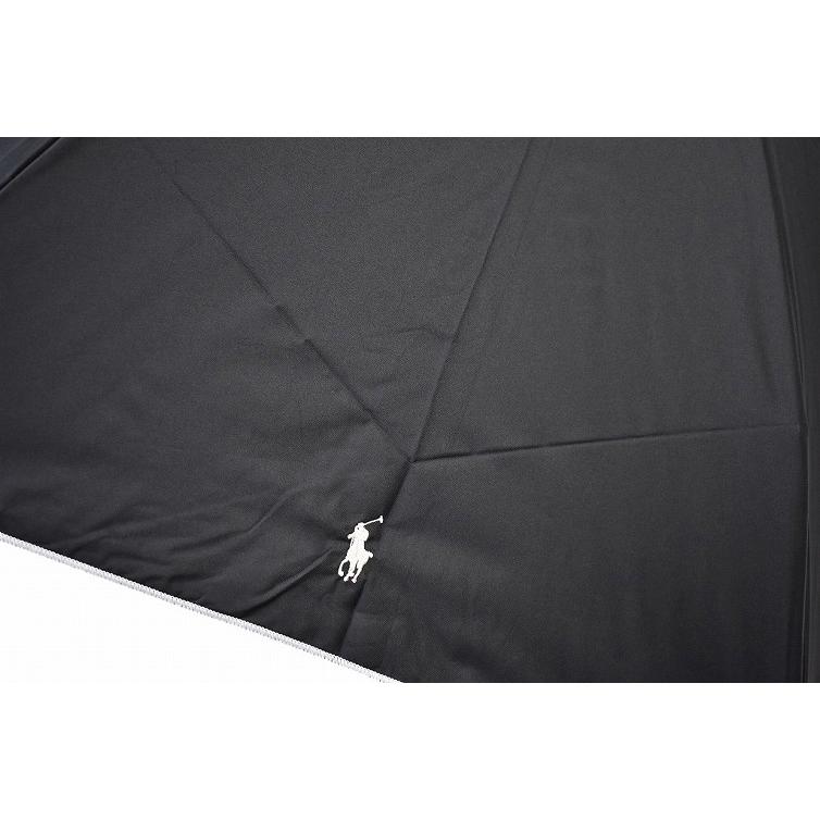 POLO ラルフローレン 折りたたみ日傘 ブラック 50cm ポロ ラルフローレン POLO RALPH LAUREN 折りたたみ傘 POLO BEAR