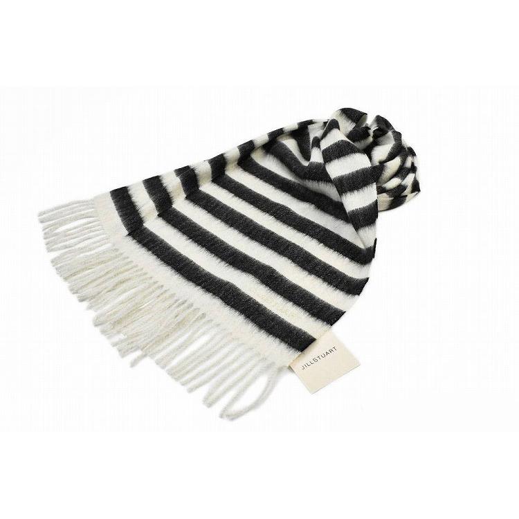 ジルスチュアート マフラー レディース ブランド Jillstuart ウール カシミヤ 混 ラメ入り ブラック 黒 オフ ホワイト 白 ボーダー 女性 婦人 25 W5242 Selectshop Season 通販 Yahoo ショッピング