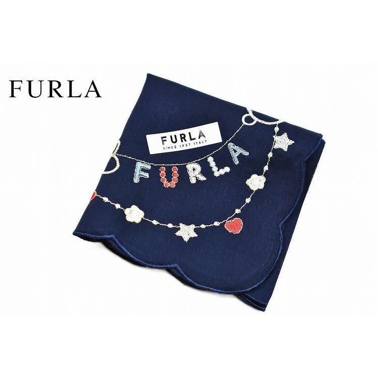 フルラ ハンカチ レディース 1枚 ブランド Furla ネイビー 紺 チャーム 刺繍 デザイン 女性 婦人 26 F6746 Selectshop Season 通販 Yahoo ショッピング