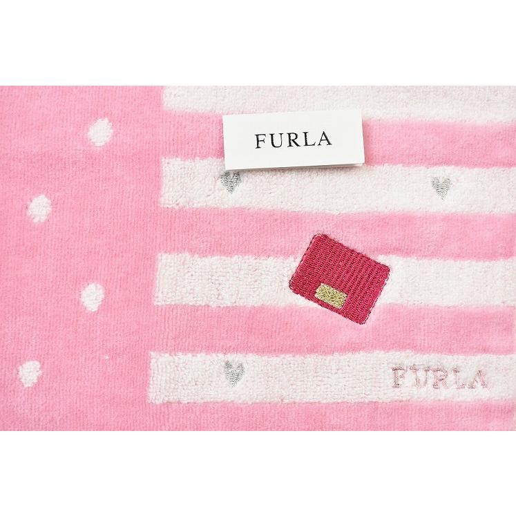 超可爱の タオルハンカチ ハンカチ プレゼント 1枚 レディース 女性 フルラ ブランド ドット ボーダー 刺繍 ピンク 婦人 ハンドタオル Simbcity Net