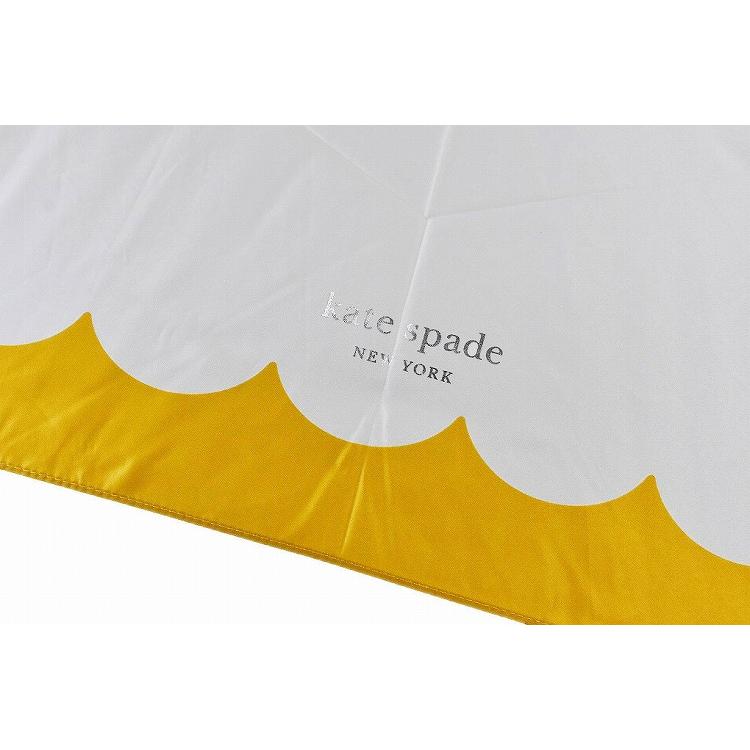 ケイトスペード ニューヨーク 雨傘 折りたたみ 傘 レディース ブランド バイカラー デザイン グレージュ キャメル 55cm 女性 婦人｜ssseason｜02