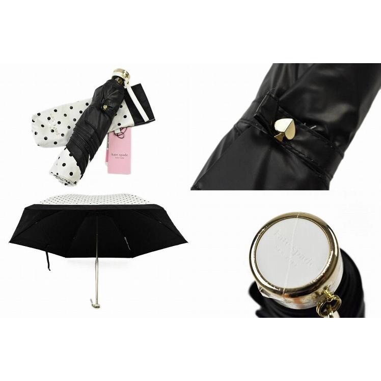 ケイトスペード ニューヨーク 傘 ブラック ドット柄 kate spade NEW YORK（ケイト・スペード ニューヨーク） ケイト