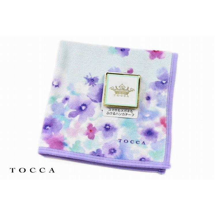 トッカ タオルハンカチ ハンカチ 1枚 レディース ブランド Tocca スマホ も メガネ も ふける ハンカチーフ パープル フラワー 花 ロゴ 女性 婦人 ハンドタオル 30 F7785 Selectshop Season 通販 Yahoo ショッピング